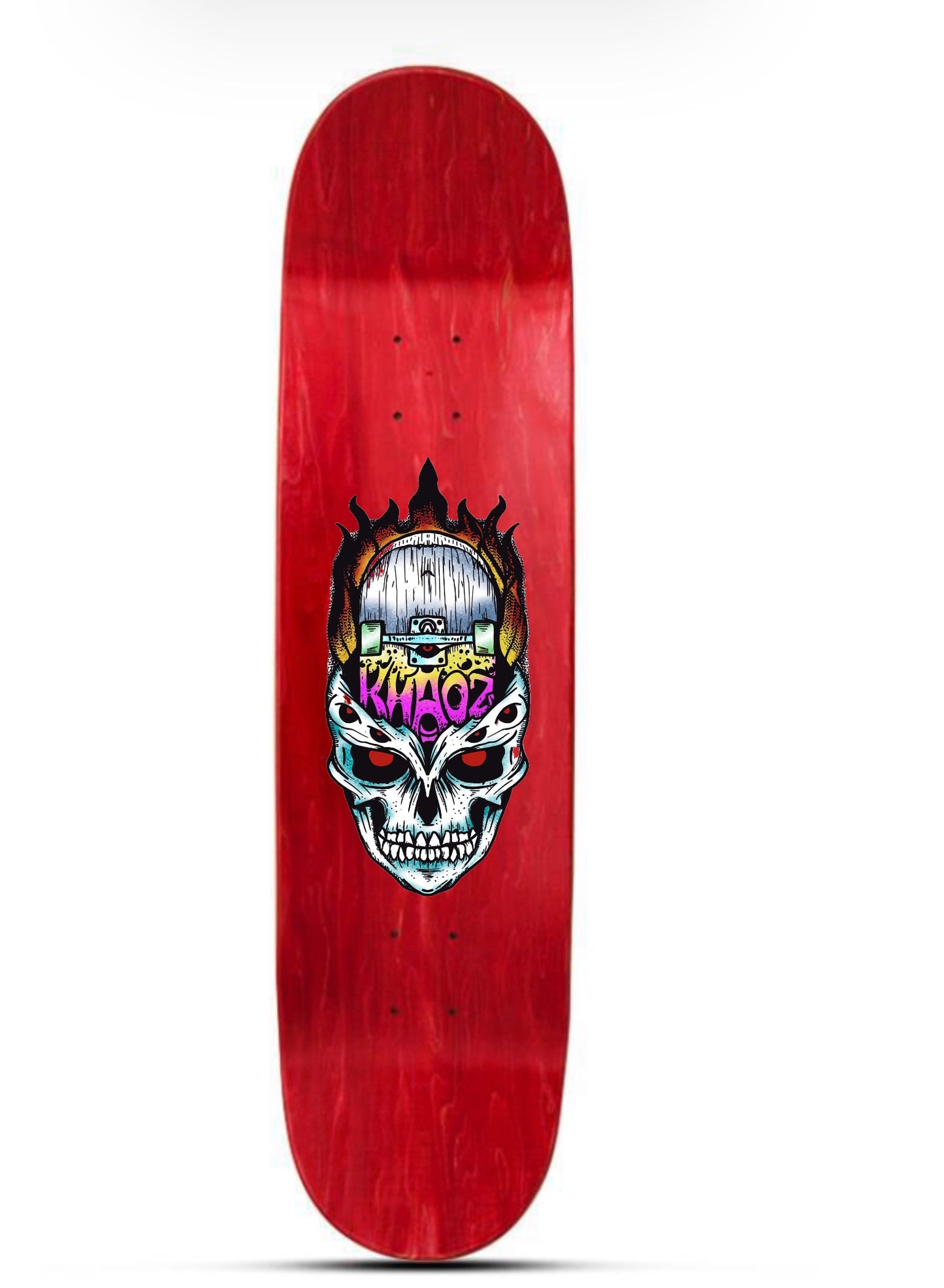 Khaoz Skateboards Logo deck