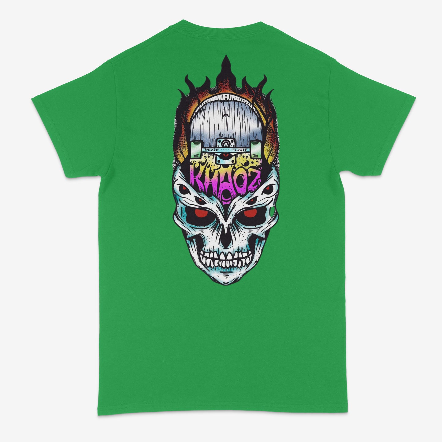 Khaoz Skateboards Logo tee