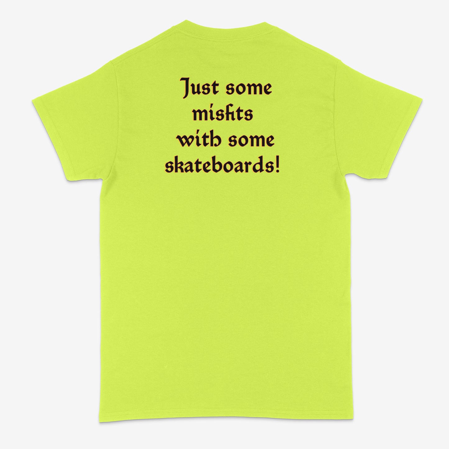 Khaoz skateboards "Just some misfits" tee