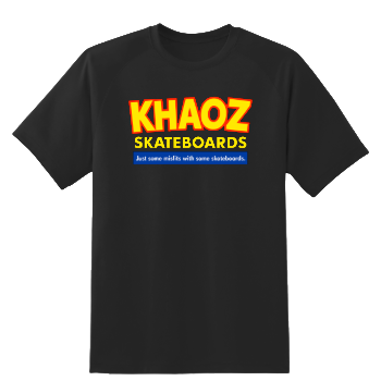 Khaoz Skateboards "Good times" tee