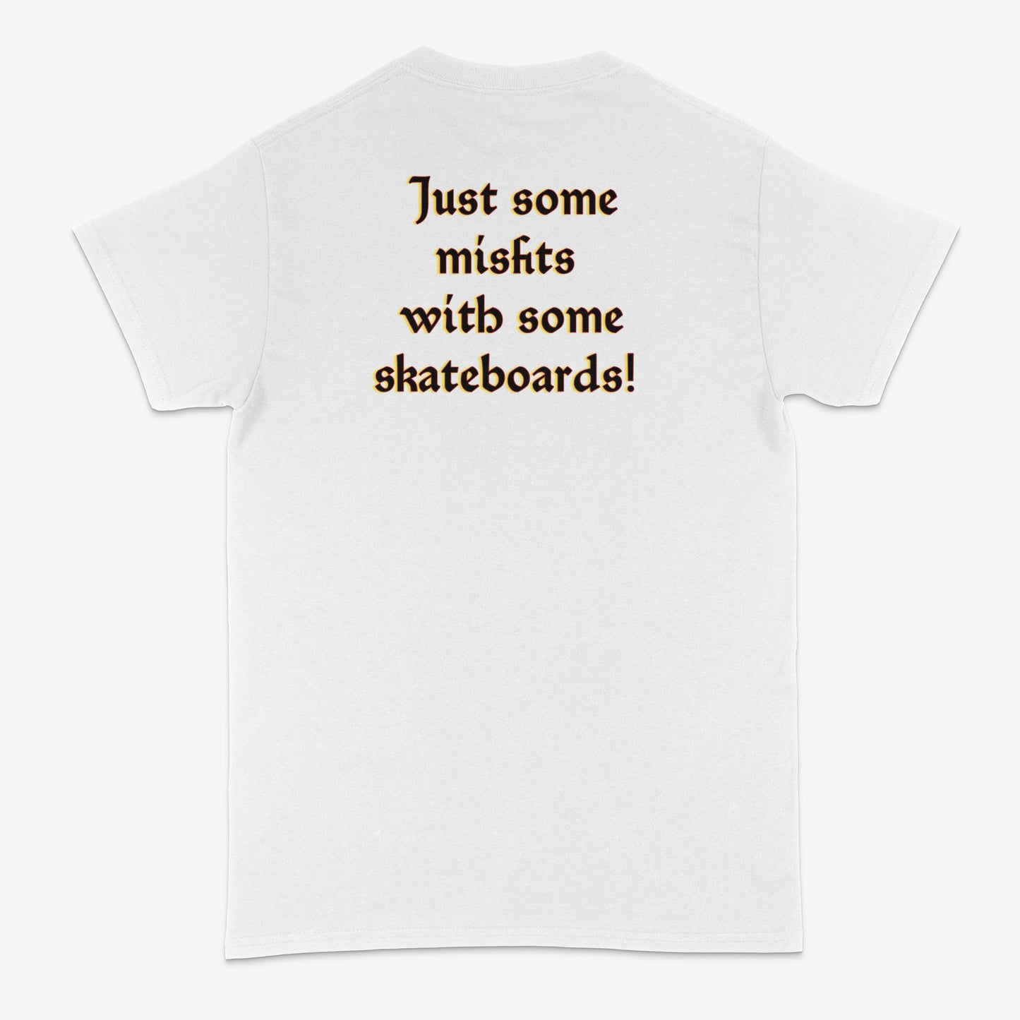 Khaoz skateboards "Just some misfits" tee