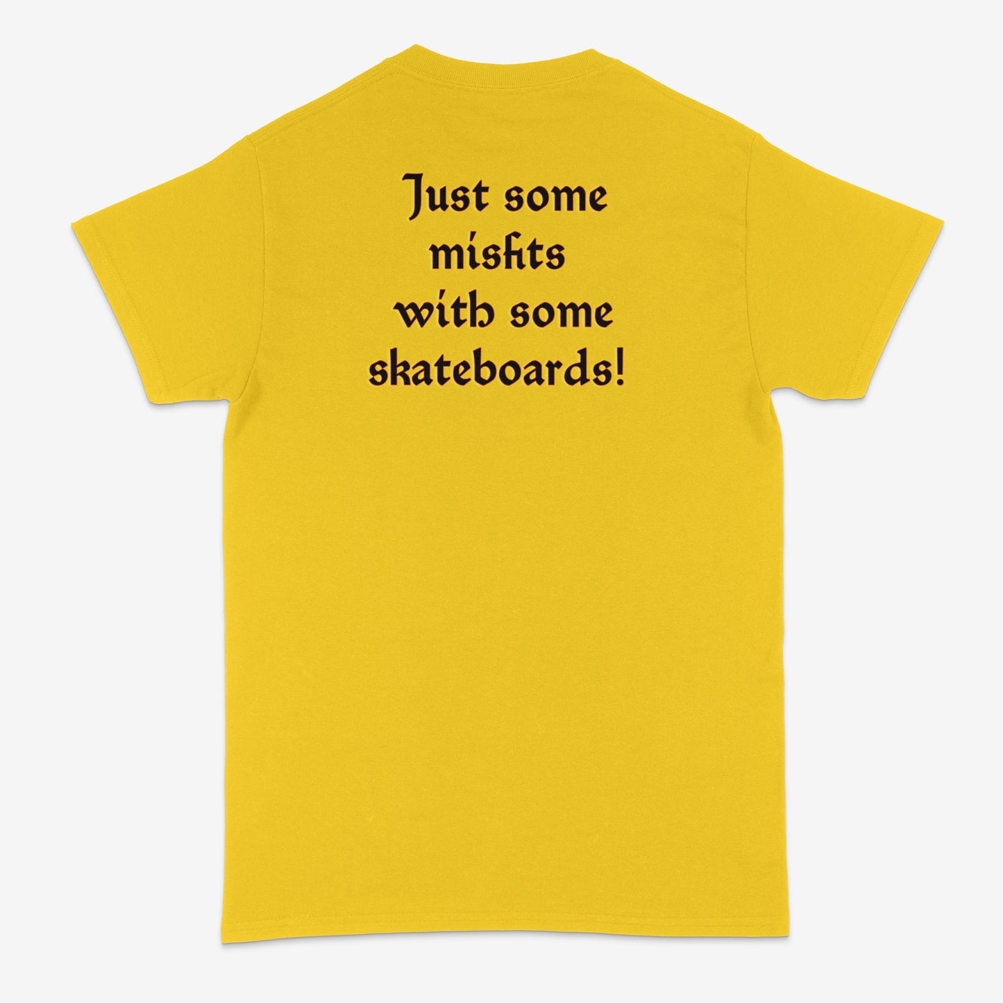 Khaoz skateboards "Just some misfits" tee