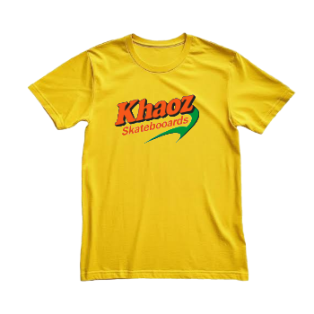 Khaoz Skateboards "minty fresh" tee