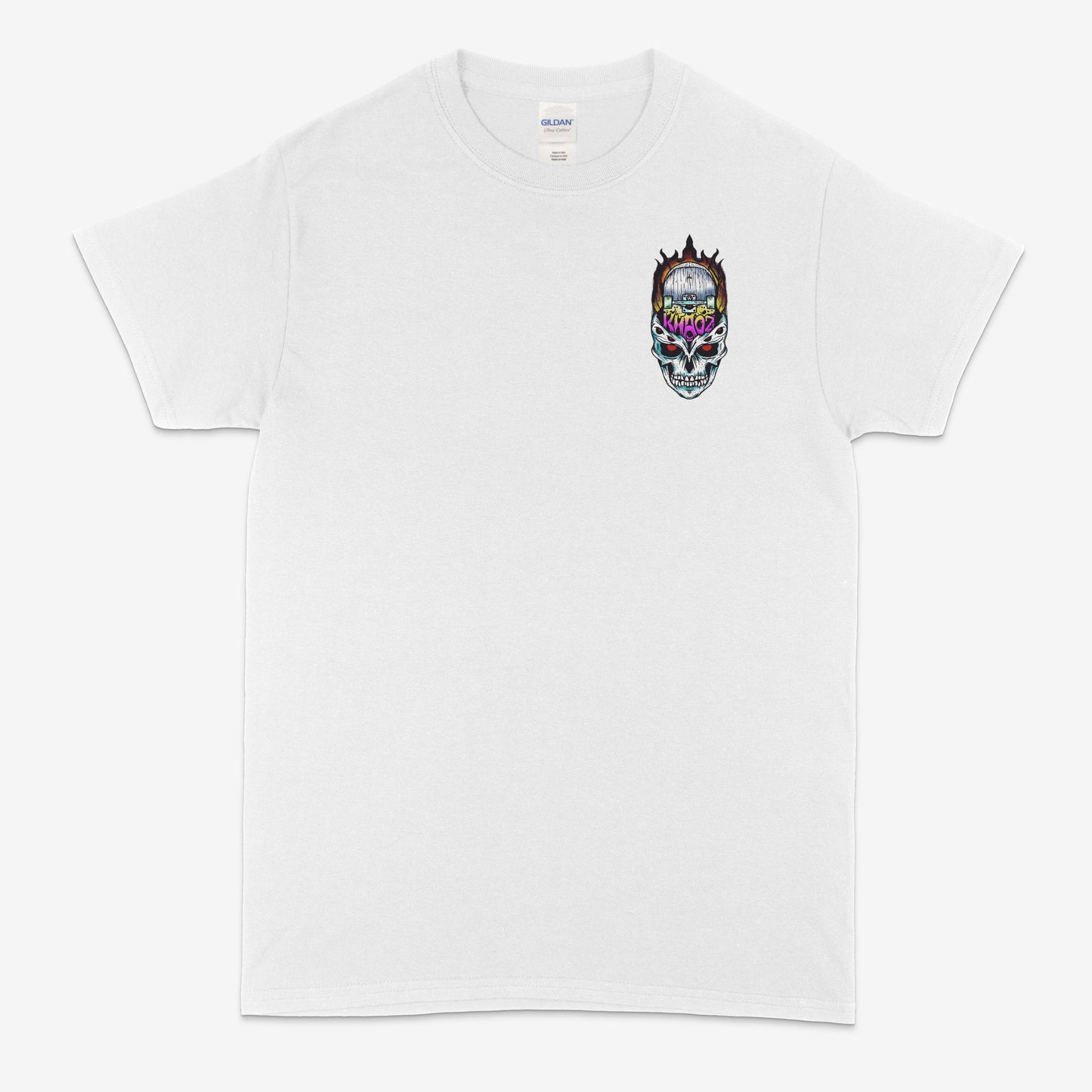 Khaoz Skateboards Logo tee