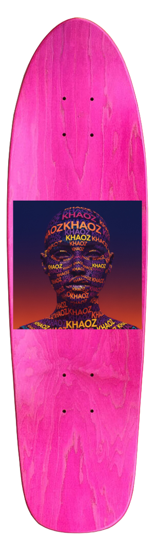 Khaoz skateboards "Future beauty" deck
