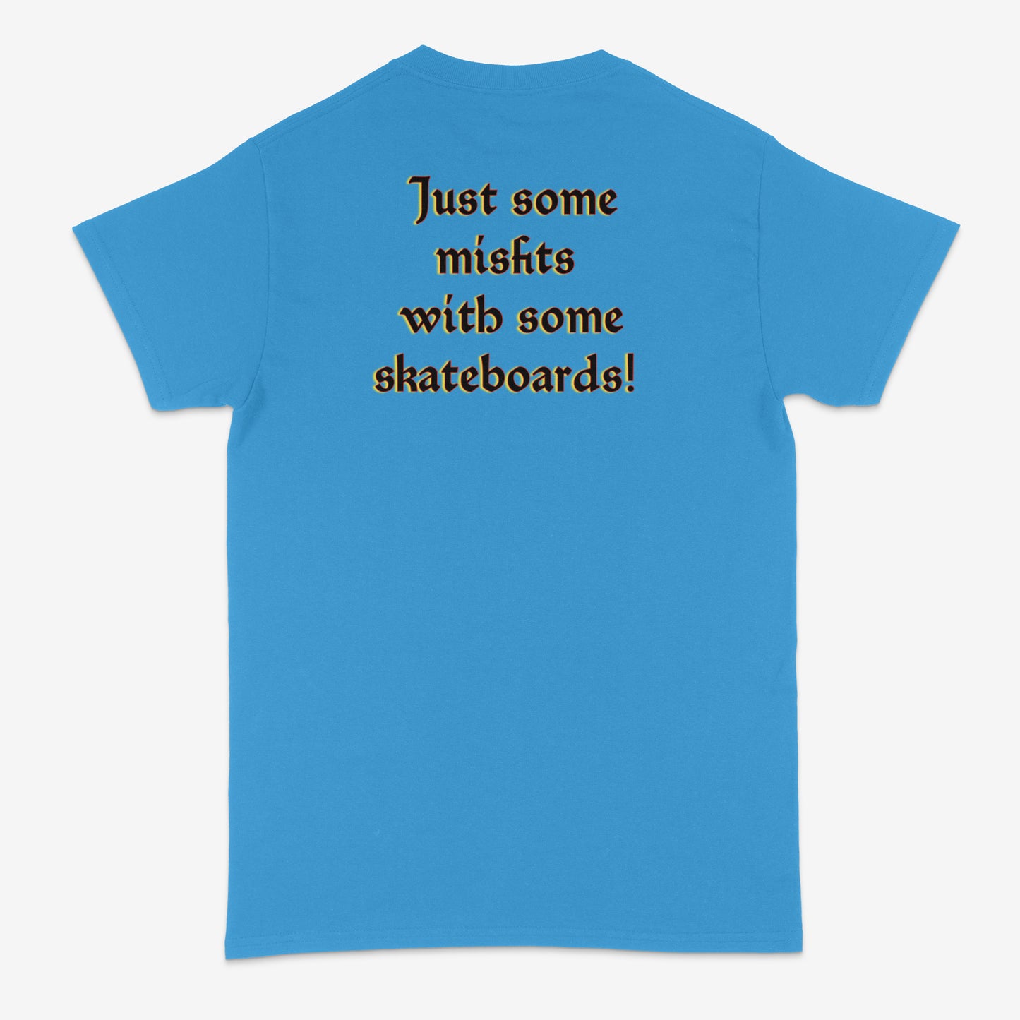 Khaoz skateboards "Just some misfits" tee