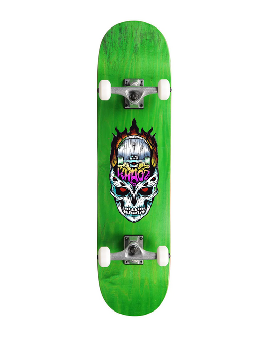 Khaoz Skateboards Logo complete