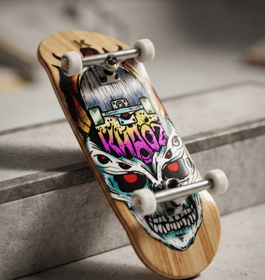 Khaoz Skateboards pro fingerboard (available Sept 1st)