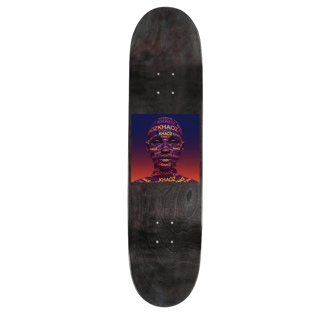 Khaoz skateboards "Future beauty" deck
