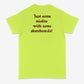 Khaoz skateboards "Just some misfits" tee