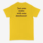 Khaoz skateboards "Just some misfits" tee