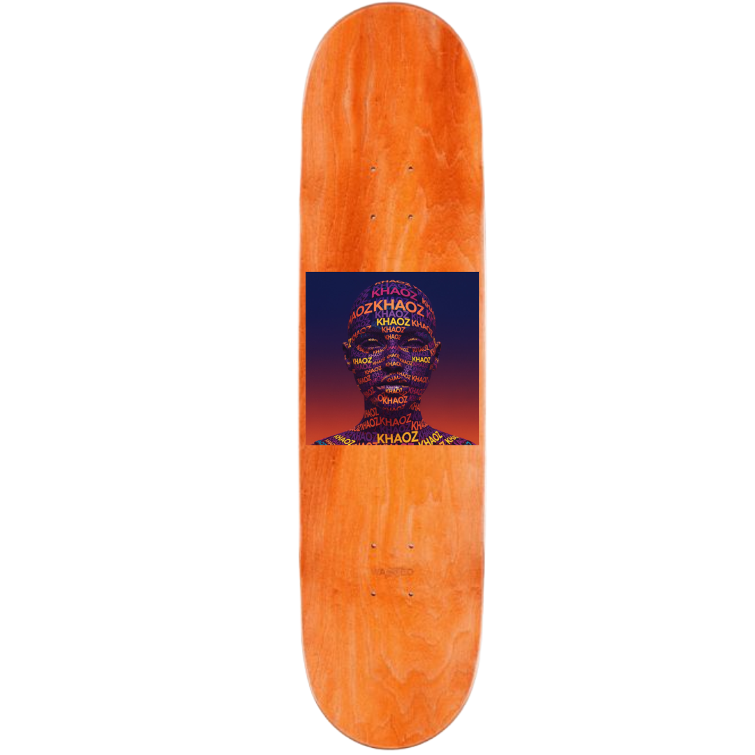 Khaoz skateboards "Future beauty" deck