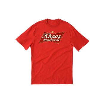 Khaoz Skateboards "bow tie" tee