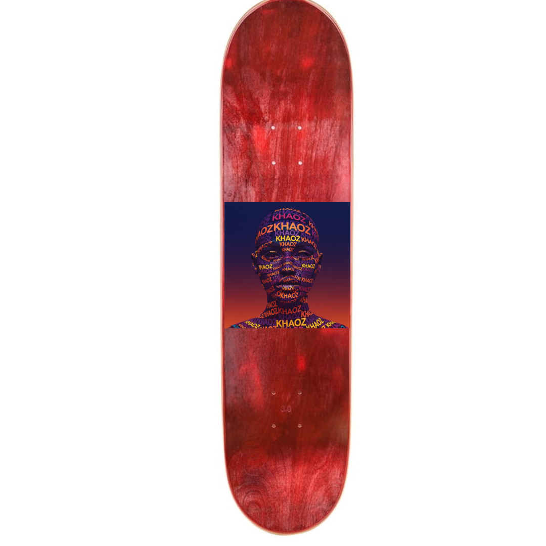 Khaoz skateboards "Future beauty" deck