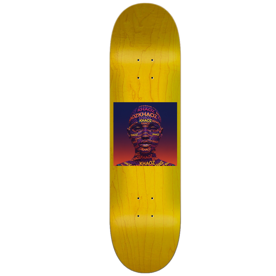 Khaoz skateboards "Future beauty" deck